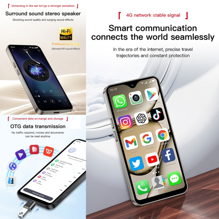 SOYES XS18 Pro Max, 2GB+16GB, Face ID, 4.3 inch Android 8.1 MTK6737A Quad Core, Network: 4G, OTG, Dual SIM, XS18 Pro Max SOYES XS18 Pro Max, 2GB+16GB, Face ID, 4.3 inch Android 8.1 MTK6737A Quad Core, Network: 4G, OTG, Dual SIM, XS18 Pro Max